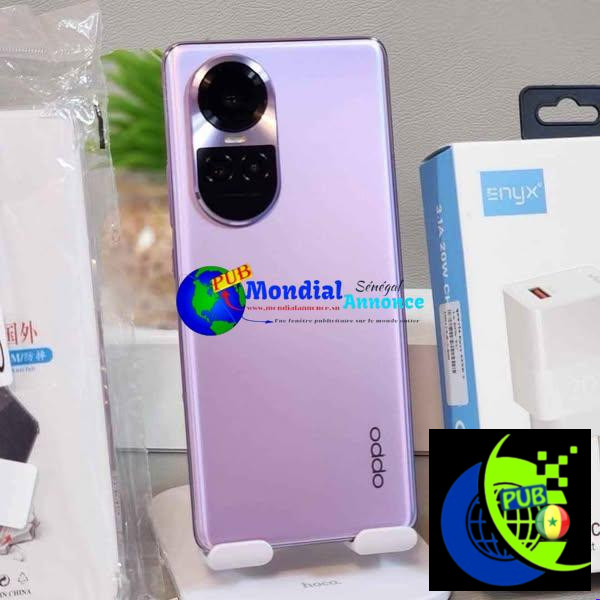 Oppo Reno 10 Pro 5G (256 Go) – Smartphone de Qualité disponible à Dakar