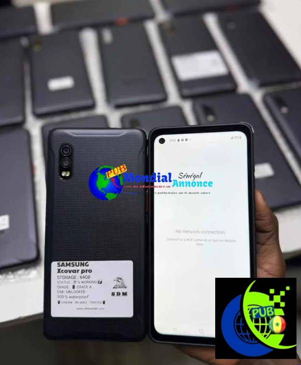 Samsung Galaxy Xcover Pro de 64 Go disponible – Incassable & Étanche
