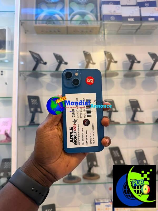 iPhone 13 de 256 Go (Bleu) disponible à Médina, Dakar pour 165 000 F CFA