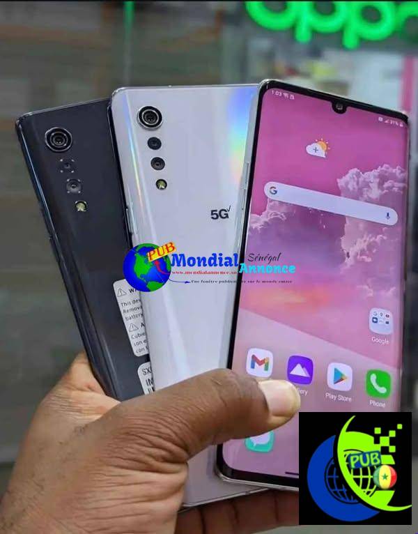 LG Velvet 128 Go 5G avec écran OLED incurvé à Dakar