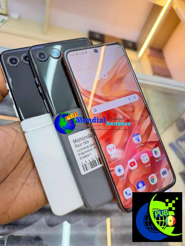 Motorola Razr 50 (256 Go) – Facture & Garantie – Marché HLM Dakar