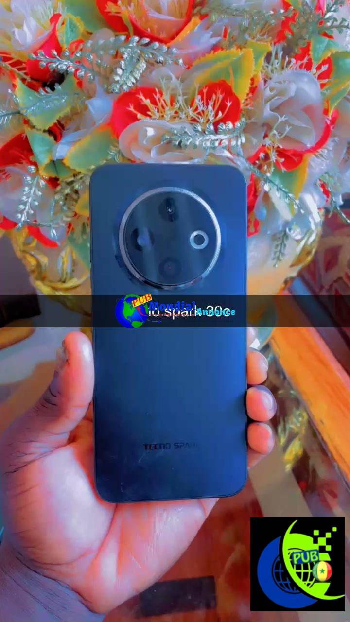 Tecno Spark 30C de 128 Go disponible à Dakar. Prix : 55 000 F CFA