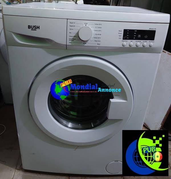 Vente : Machine à Laver Bush de 6kg (Venant). Prix : 100 000 F CFA