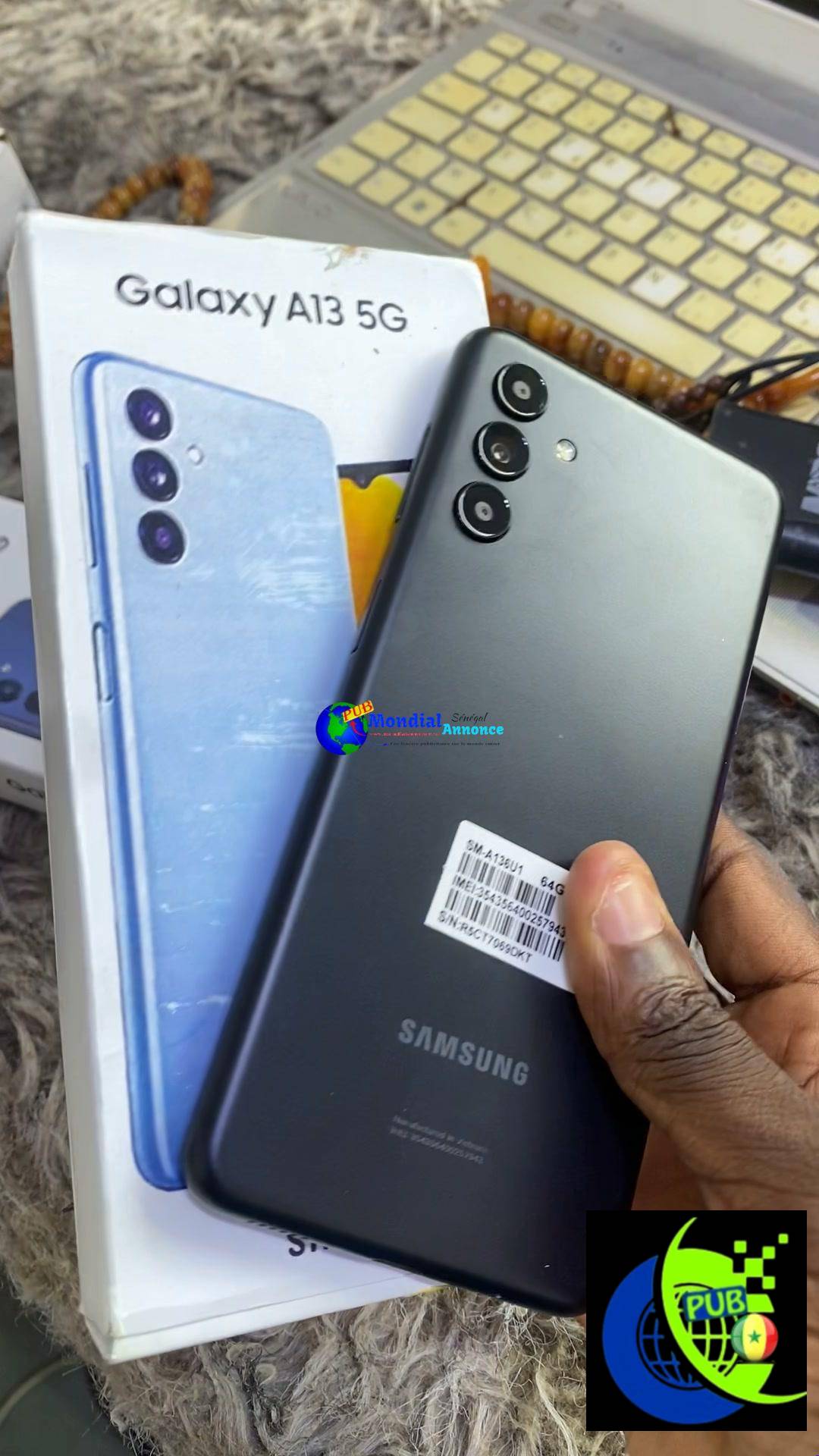 Samsung Galaxy A13 5G 64 Go neuf scellé Venant des États-Unis
