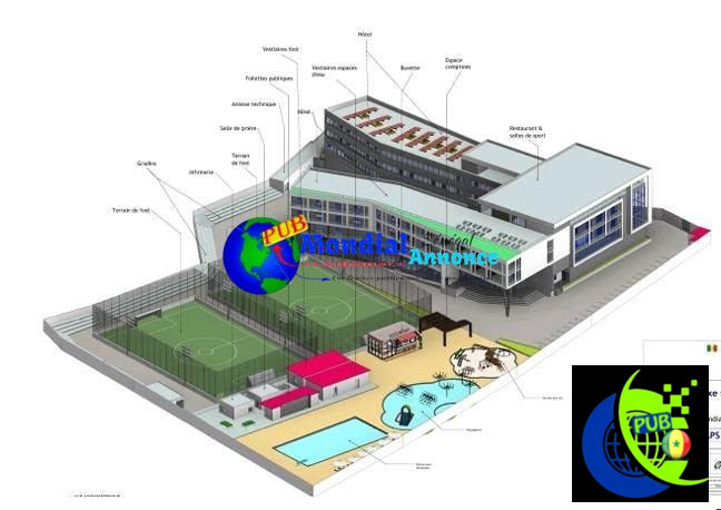 🏟️ COMPLEXE SPORTIF À CÉDER À SINDIA – 1,39 HECTARE – 215 MILLIONS FCFA