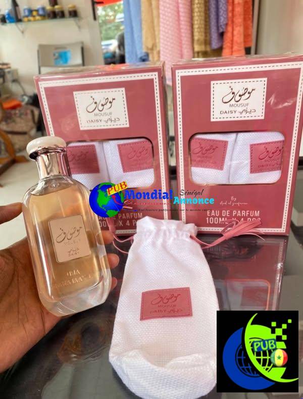 Parfum Mousuf Daisy unisexe à 10 000 FCFA