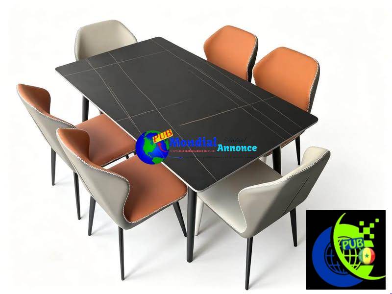Table à manger élégante à vendre à 185 000 FCFA