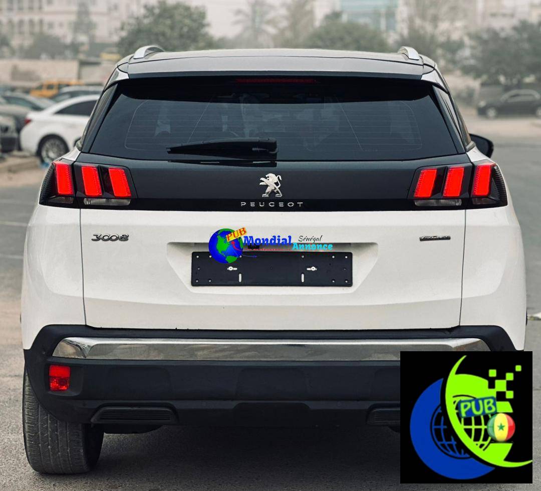 Peugeot 3008 GT Line 2018 – Full Options – Automatique Dakar