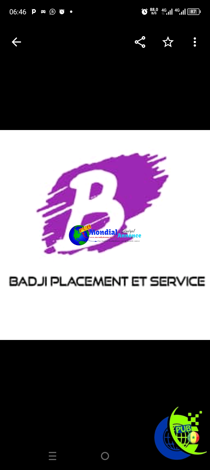 Placement personnel de maison