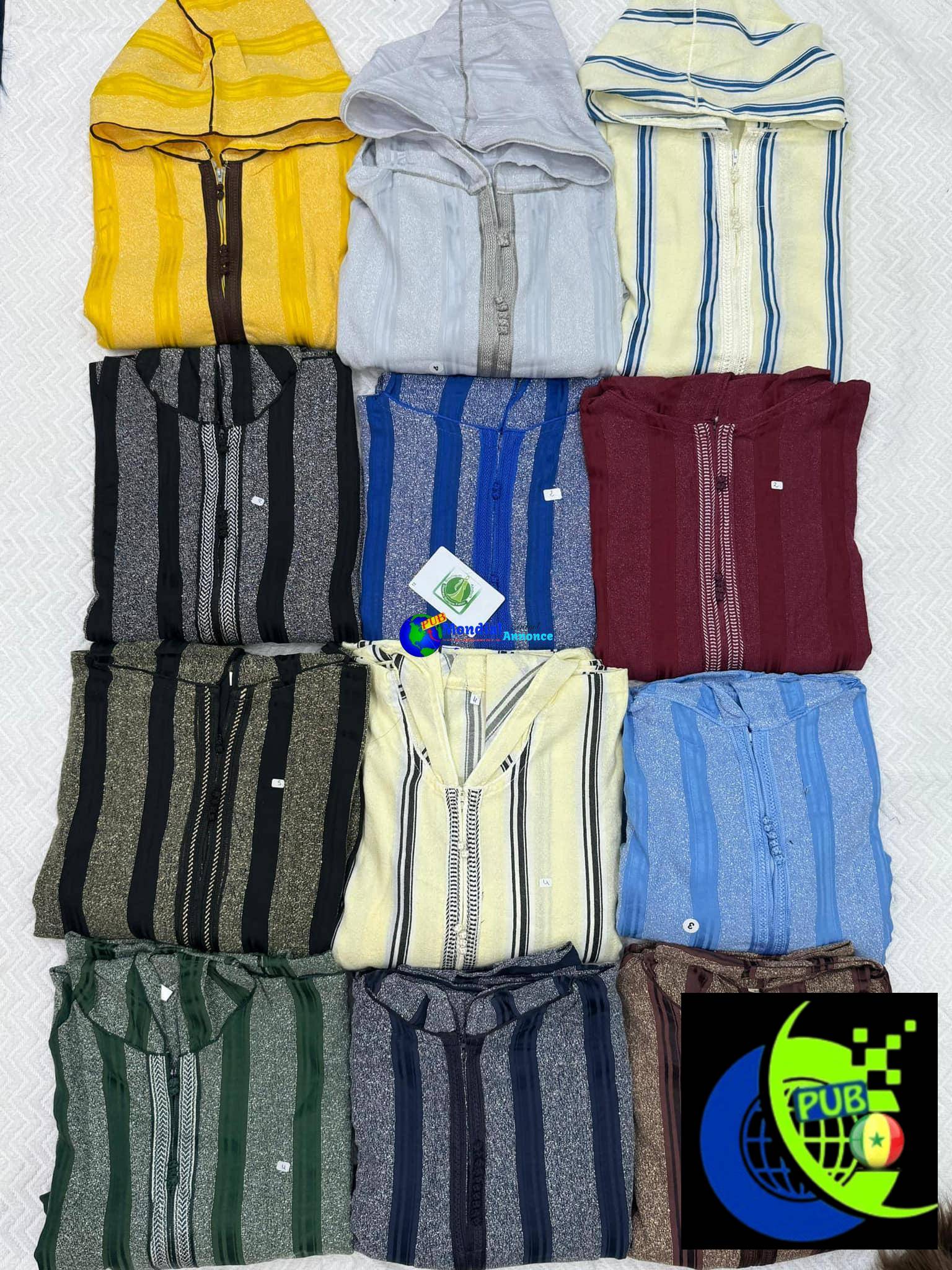 Djalabé Marocain avec Capuche & Chemise Aladji – Prix Abordable | Livraison Partout