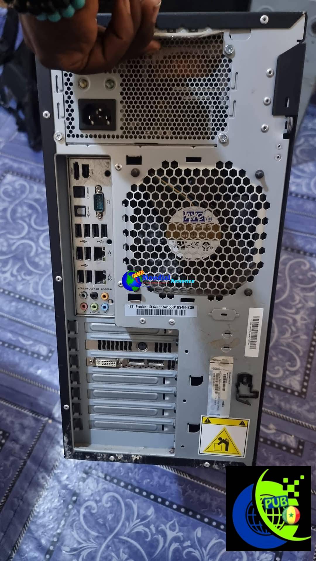Lenovo ThinkStation – Xeon 12 Cœurs, GTX 1070, 20 Go RAM, SSD + HDD