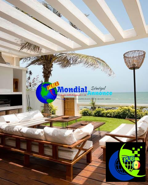 Location Villa de Luxe en Bord de Mer à Saly Mbour  – 5 Chambres avec Salle d’Eau”