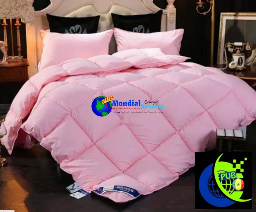 Couette avec drap et 2 taies – Confort à 12 500 FCFA