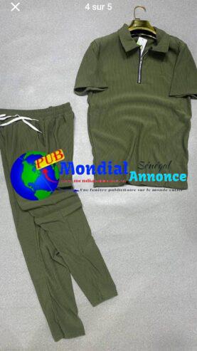 Ensembles chemise et pantalon – Manches courtes, disponibles en gros et détail