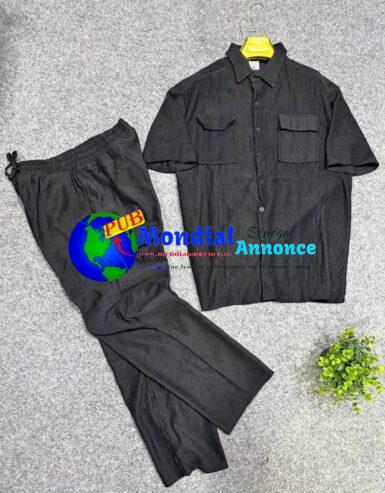 Ensembles chemise et pantalon – Manches courtes, disponibles en gros et détail