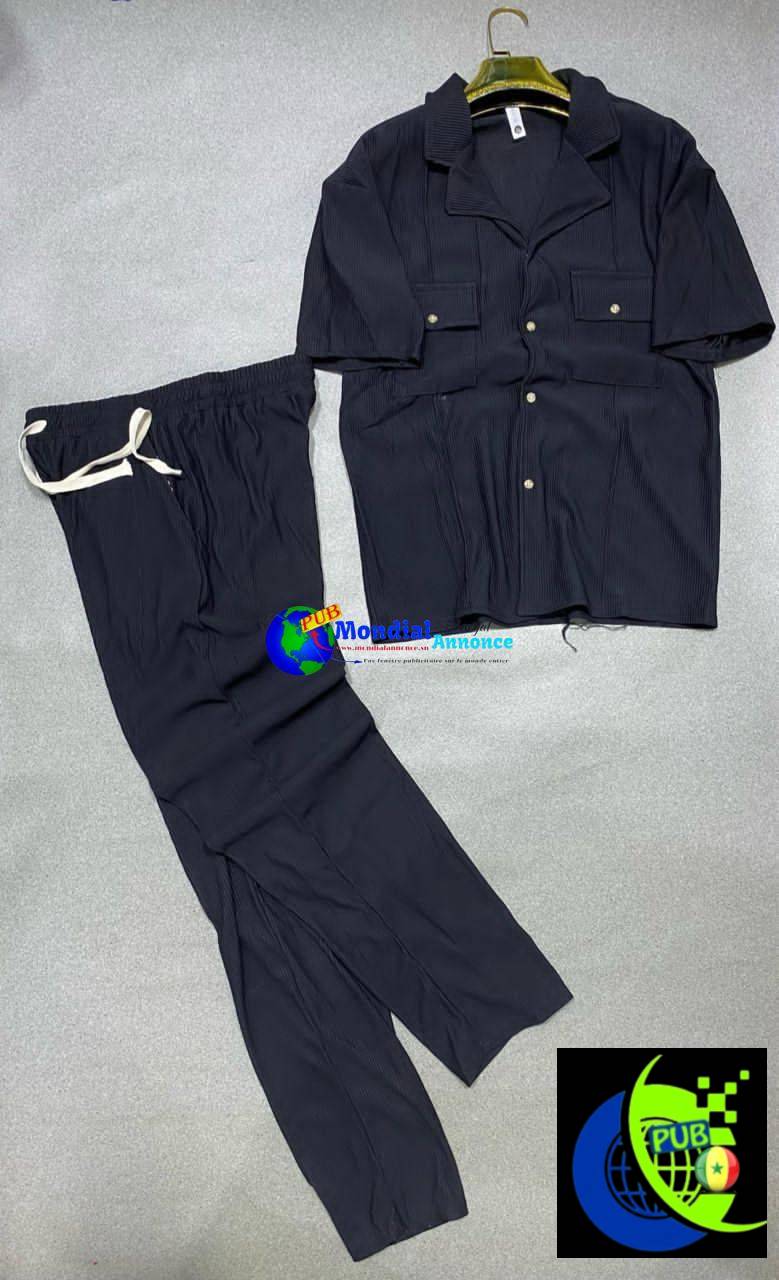 Ensembles chemise et pantalon – Manches courtes, disponibles en gros et détail
