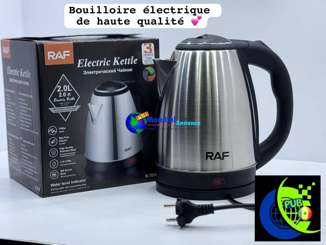 BOUILLOIRE 1,5L-1,3M-2-L2,5L