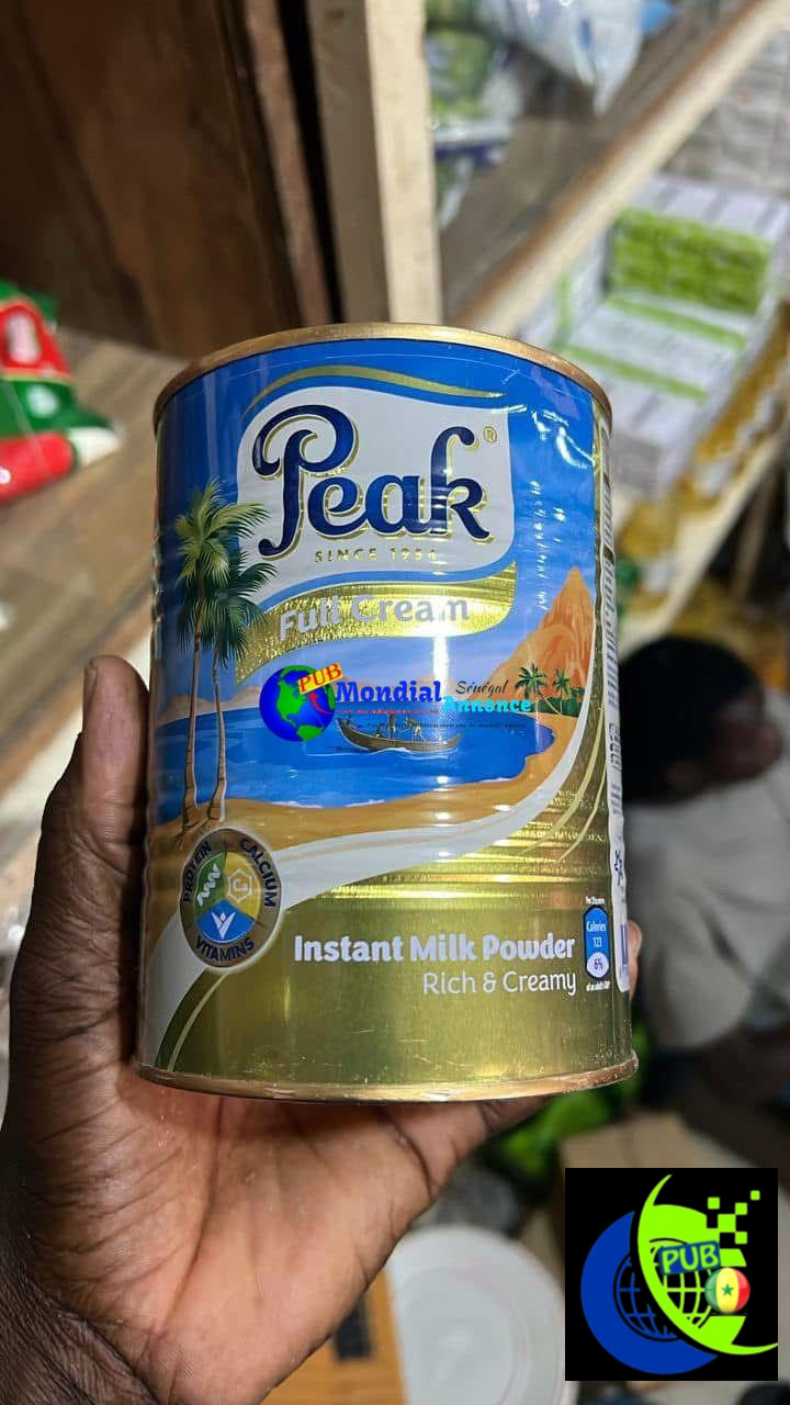 Lait Peak en stock – Carton et poudre | Livraison disponible