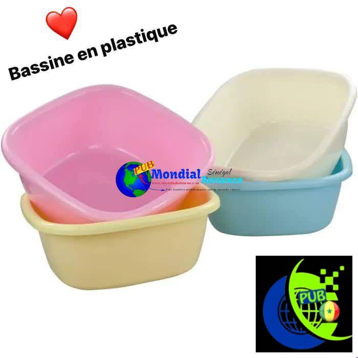 Bassine en plastique à Dakar – Prix discount 1.000 FCFA