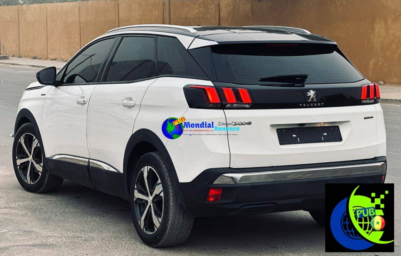 Peugeot 3008 GT Line 2018 – SUV Haut de Gamme, Full Options !