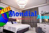 🏡 Appartement meublé à louer à Dakar Virage – 3 chambres climatisées
