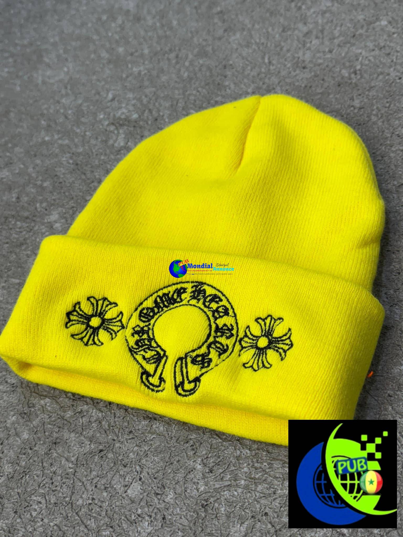 🧢 Bonnets Chrome Hearts à Petit Prix – 4.500F CFA !