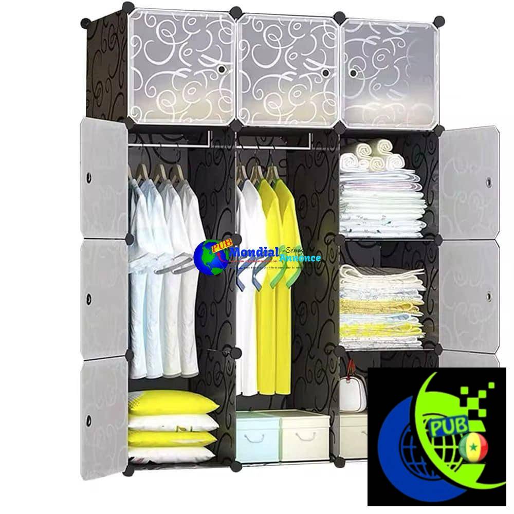 💰 Tontine Armoire 3 Battants – 500F/Jour, Gagnez en 2 Mois !