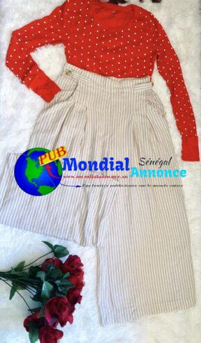 Tenues tendance pour femmes à 3.500F, dispo partout au Sénégal