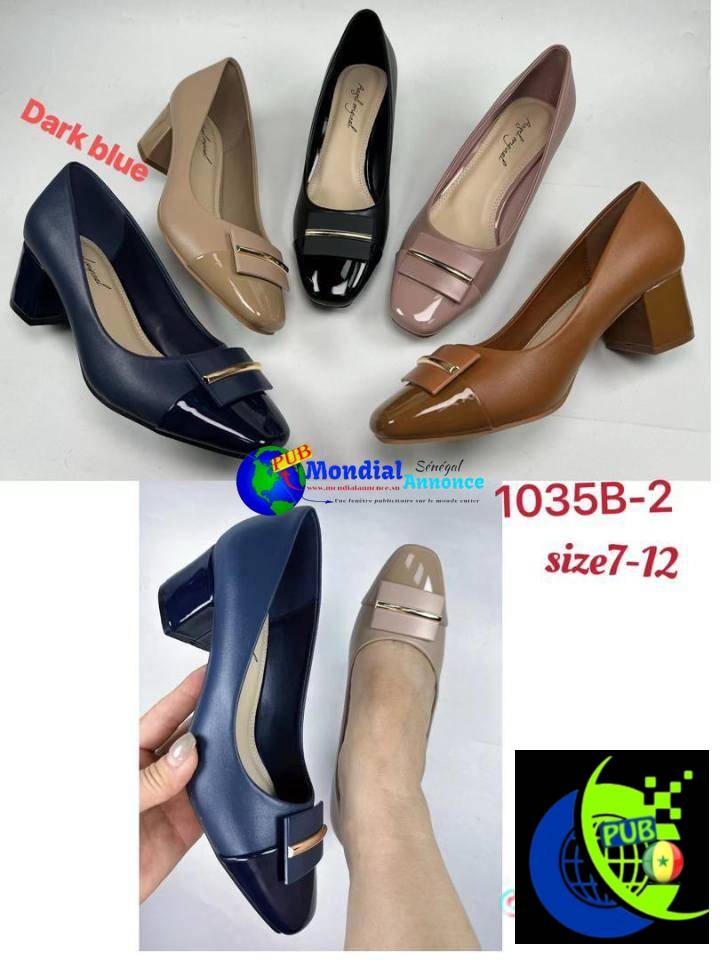 Nouvel arrivage d’escarpins à 15.000F – Livraison disponible
