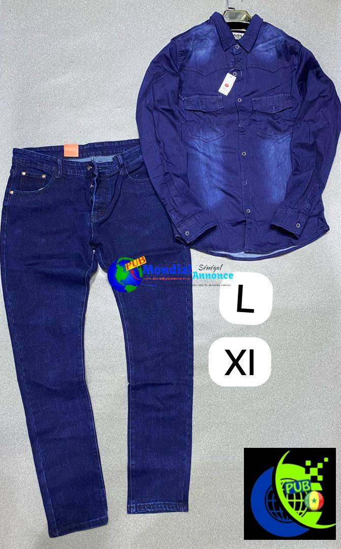 Ensemble Jean & Veste – Style & Confort