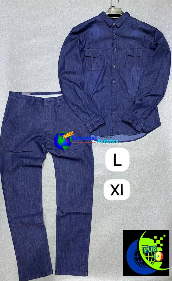 Ensemble Jean & Veste – Style & Confort