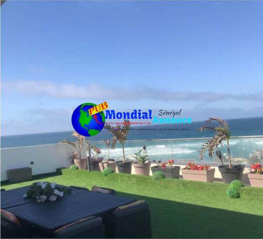 Appartement Meublé à Louer à Dakar Virage – 1 Chambre, Jardin & Proximité Plage
