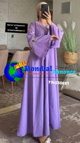 Abaya Orientale Femme – Élégance & Broderies Raffinées