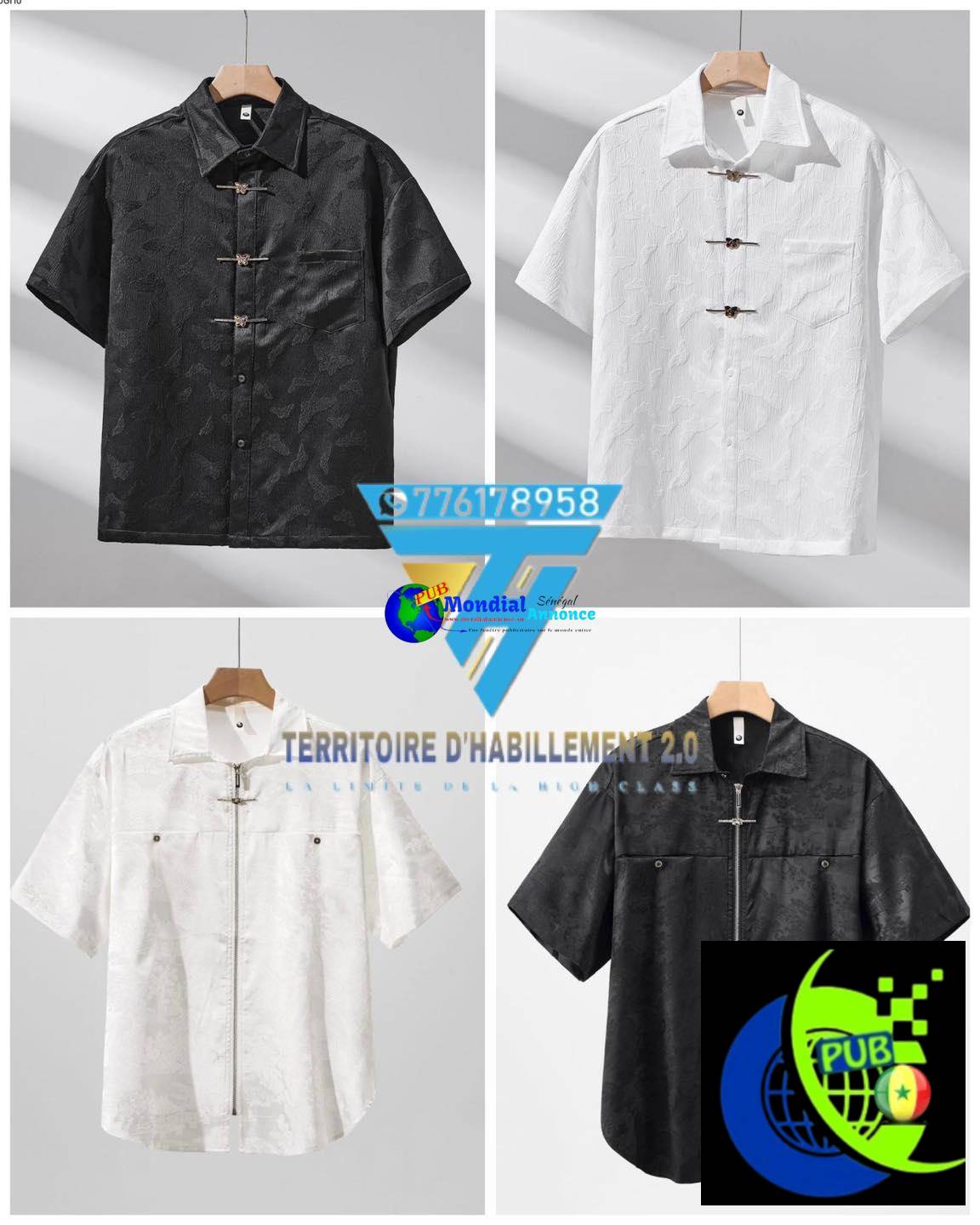 🆕 Nouvel Arrivage – Vêtements Homme Premium