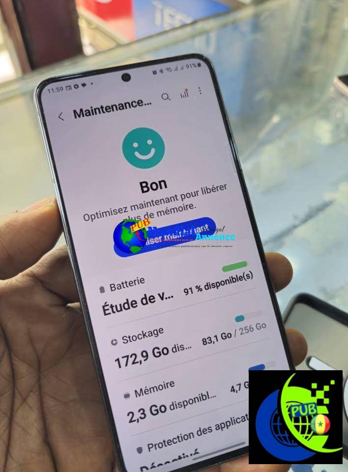 À Vendre : Samsung S21 5G Dual SIM – 256 Go