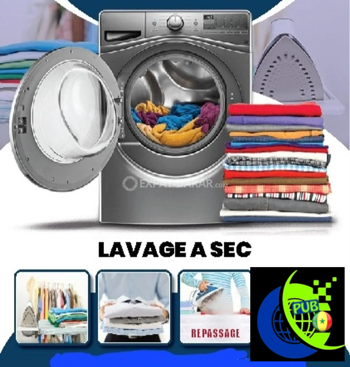 Pressing/Laverie à Dakar – Services Rapides et Efficaces avec OS Net360 Senegal