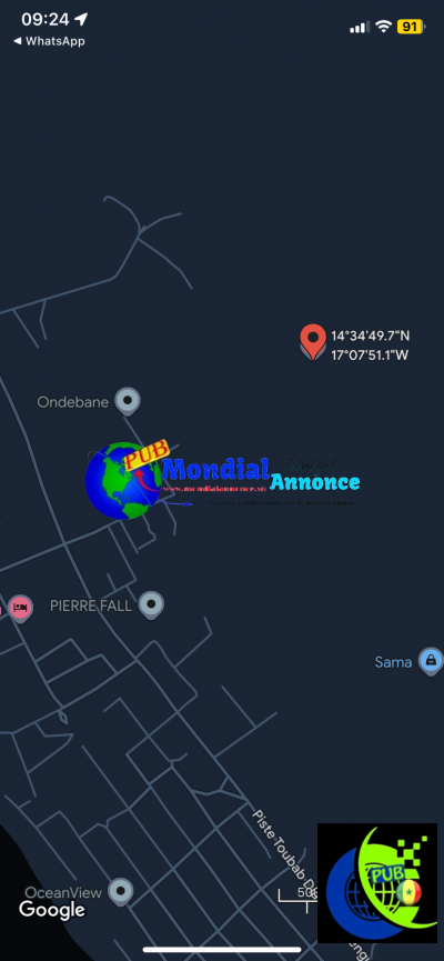 Terrain 200m² à Vendre à Ndayane S Mbour – Opportunité Exceptionnelle !
