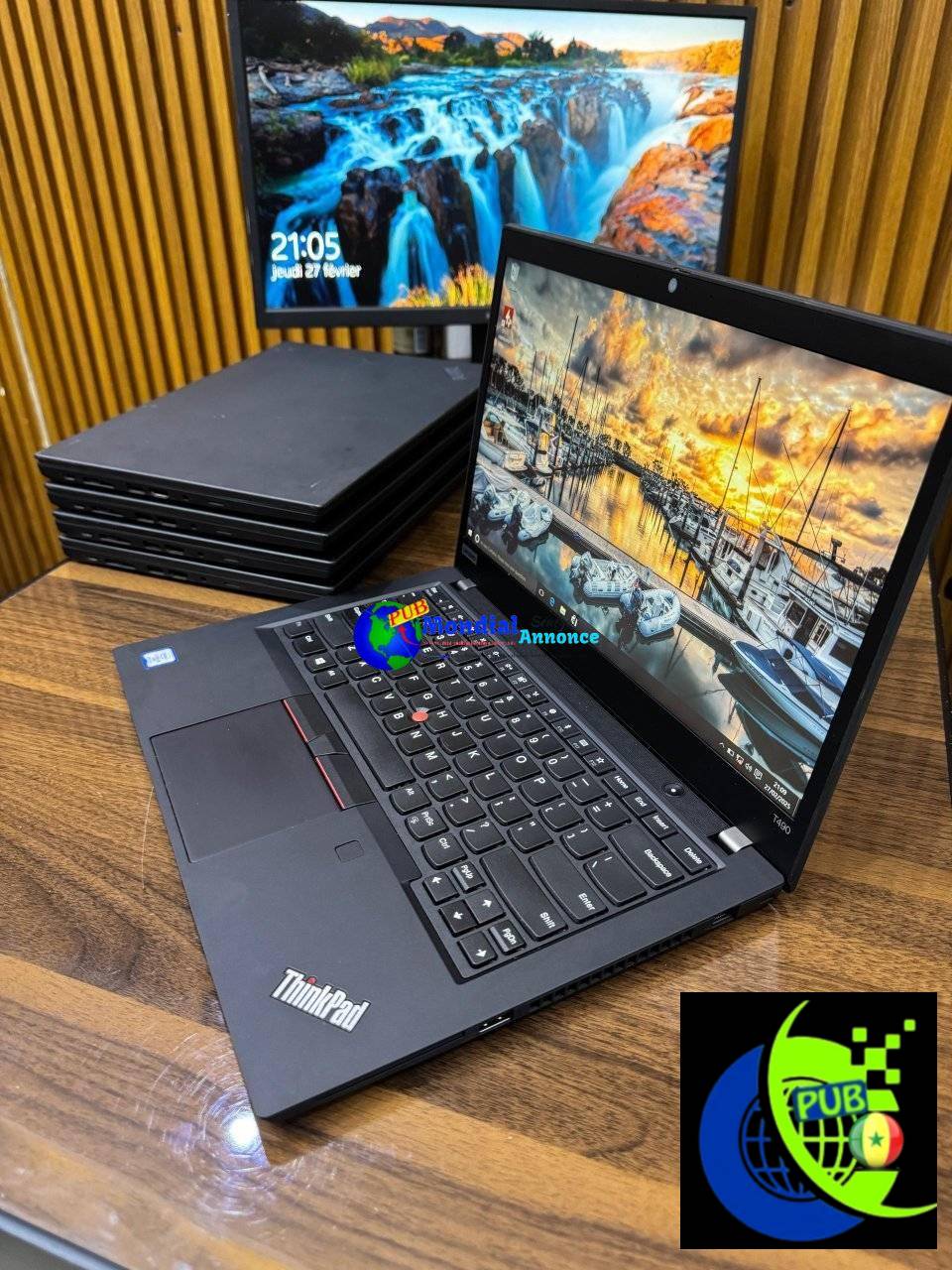 Lenovo ThinkPad T490 – Core i5, 16Go RAM, SSD 512Go