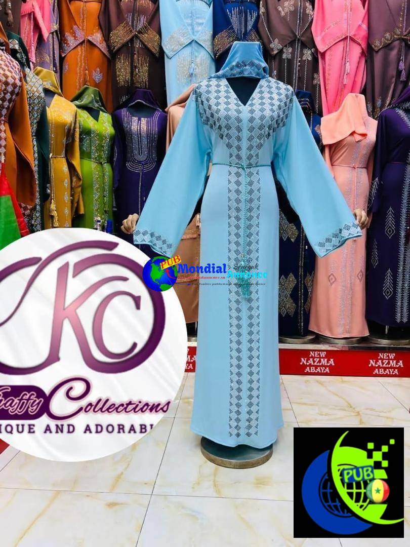 Abayas Dubaï Élégantes – Tailles 54 à 62 Disponibles à 22.000 F
