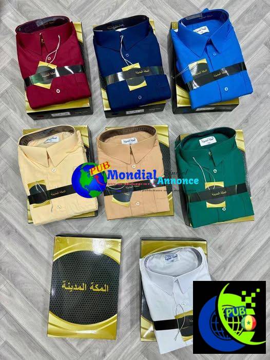 Chemise Elhadj avec Pantalon très chic à 7.000 FCFA