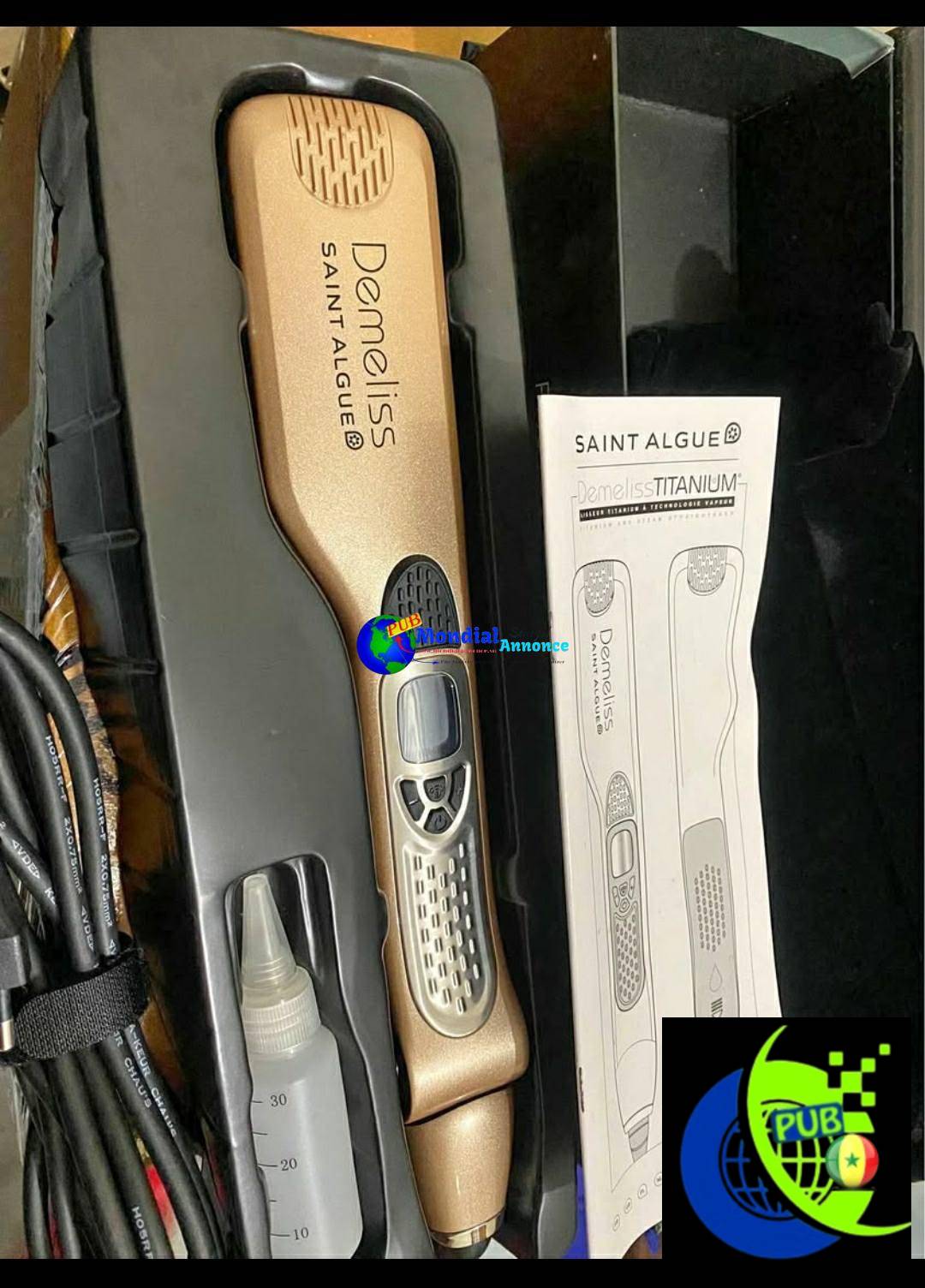 Steampod – Fer à Lisser Vapeur Professionnel à seulement 22.500 FCFA