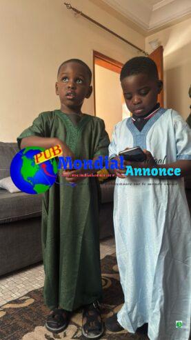 Djallabé Garçons de 3 à 10 Ans à vendre