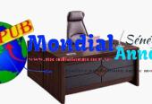Bureau Exécutif (160×80 cm) – Idéal pour le bureau ou la maison – 260 000 CFA