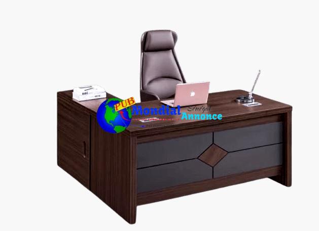 Bureau Exécutif (160×80 cm) – Idéal pour le bureau ou la maison – 260 000 CFA