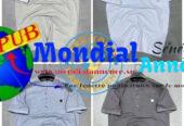 Nouvelle Collection Polo et Pantalon – Qualité Premium au 77 617 89 58