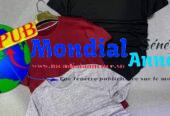 Tee-shirts Homme – Promo Spéciale à Dakar