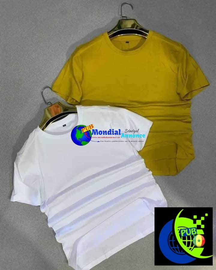 Tee-shirts Homme – Promo Spéciale à Dakar