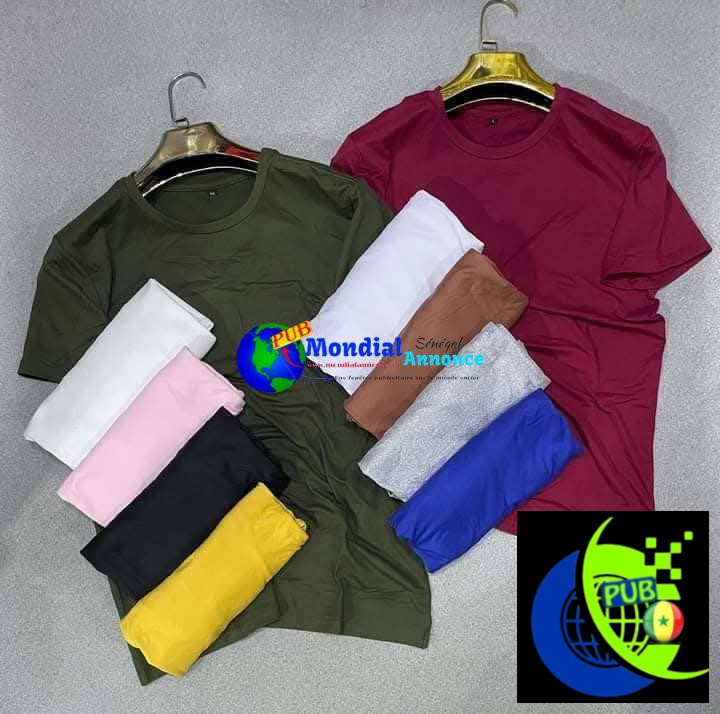 Tee-shirts Homme – Promo Spéciale à Dakar