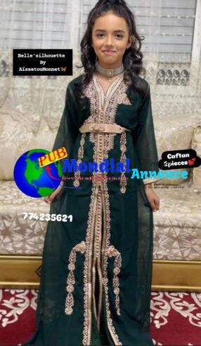 Caftan Oriental Sublime pour Filles – Qualité Supérieure
