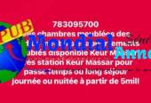 Location à Keur Massar : Chambres, Studios et Appartements Meublés au 78 309 57 00